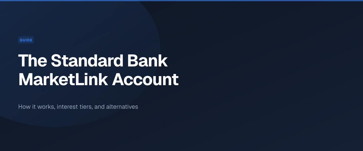 Standard Bank MarketLink account explained